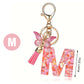 🎅Christmas Gift idea 49%OFF -🌼Initial Letter Keychains🦋