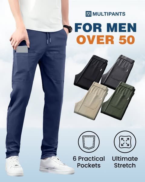 🎄🎁Christmas Sale 70% OFF🏆MultiPants – High Stretch Multi-pocket Durable Cargo Pants