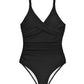 🔥Last Day Special Price £13.99!!💥-👙Ruched Cross-Front Sculpting One-Piece Swimsuit