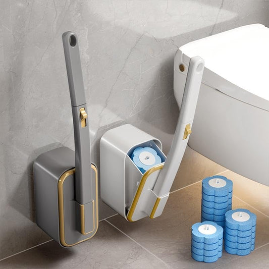 🔥Big Sales 49% OFF🔥Wall-Mounted Toilet Brush Set 🚽✨