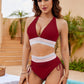 🔥LAST DAY SPECIAL PRICE: ￡11.99!!💥-👙2025 High Waisted Tummy Control Color Block Bikini Sets