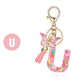 🎅Christmas Gift idea 49%OFF -🌼Initial Letter Keychains🦋