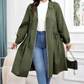 ⏰LAST DAY SALE 50% OFF✨Casual Plus Size Drawstring Zip-Up Long Sleeve Hooded Coat🍃🧥