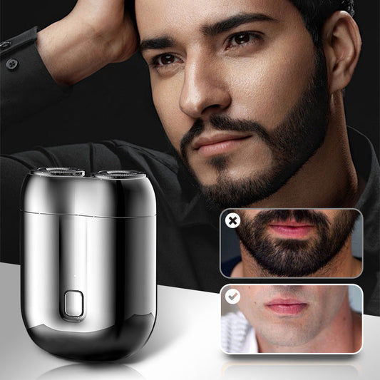 🔥New Year Promotion 49%OFF-2025 New Upgrade✨Mini Double Head Electric Shave