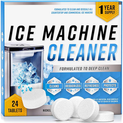 🔥LAST DAY BUY 1 GET 1 FREE!!🧊 Ice Machine Cleaner & Descaler - Compatible with All Brands