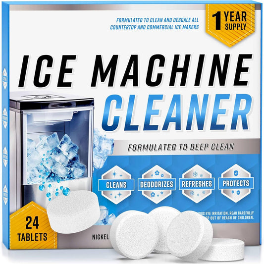 🔥LAST DAY BUY 1 GET 1 FREE!!🧊 Ice Machine Cleaner & Descaler - Compatible with All Brands