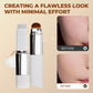 🔥LAST DAY SALE - BUY 1 GET 1 FREE!!🌸✨Cover Cream Stick V w/ Detachable Brush - Korean Skin Care Color-Changing Foundation Stick with Collagen Capsules (0.45 oz)