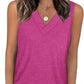 🔥Last Day Special Price £12.56!!💥-🎀Women's Sleeveless V-Neck Slimming Loose Fit Casual Tank Top