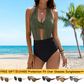 🏖️SUMMER HOT SALE £14.99 with FREE GIFT👙🎁 Women's High Waisted Bikini Set 🌺 – Tummy Control 2-Piece Swimsuit for Confident Summer Style 💕 | Modest Yet Sexy Swimwear