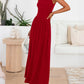 👑Hot Sale 49% OFF💃Women's Solid Color Sleeveless Waist Pleated Design Dress with Pockets