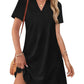 🔥2026 Summer Hot Sale 50% OFF💃Women's Casual V Neck Vacation Midi Dress With Pockets