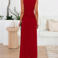 👑Hot Sale 49% OFF💃Women's Solid Color Sleeveless Waist Pleated Design Dress with Pockets