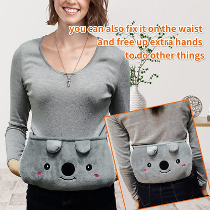 🎅Christmas Sale 50% OFF🔥Plush Refillable Hot Water Bottle Belt🎁Buy 2 Save 10%&Free Shipping