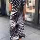 🔥 Mother's Day Special Price £13.99!!🎁-💃Casual Printed Short Sleeve Dress