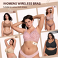 🏆LAST DAY SALE 60% OFF🔥Women's Jelly Bras Wirefree Full Coverage No Underwire Everyday Bra | Comfortable Wireless Padded Bras👍No More Sagging Breasts