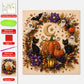 🔥Halloween Pre Sale ￡10.99!!👻✨50K+ SOLD!🎃 Halloween Pearl Art DIY Kit – No painting skills needed, just match & place pearls. Create spooky‑cute décor for a cosy autumn home! 🧵🖼️