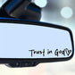 💖Special Blessing Gift:￡5.99/4pcs 🙏Trust in God Car Rearview Mirror Sticker🎁Ideal Christian Gift