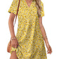🔥2026 Summer Hot Sale 50% OFF💃Women's Casual V Neck Vacation Midi Dress With Pockets