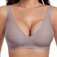 🔥💐SPRING DAY SALE -ONLY £9.99!!⚡50K+ SOLD!💖Womens Comfortable Wireless Bralettes Seamless Deep V Everyday Bra