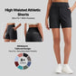 💞Summer cool-down deal: just £14.99!!💞Women's High-Waisted Athletic Bermuda Shorts with Pockets – 🏃Running, Yoga,🧘 Summer Casual Activewear