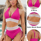 🔥LAST DAY SPECIAL PRICE: ￡11.99!!💥-👙2025 High Waisted Tummy Control Color Block Bikini Sets