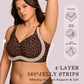 🏆LAST DAY SALE 60% OFF🔥Women's Jelly Bras Wirefree Full Coverage No Underwire Everyday Bra | Comfortable Wireless Padded Bras👍No More Sagging Breasts