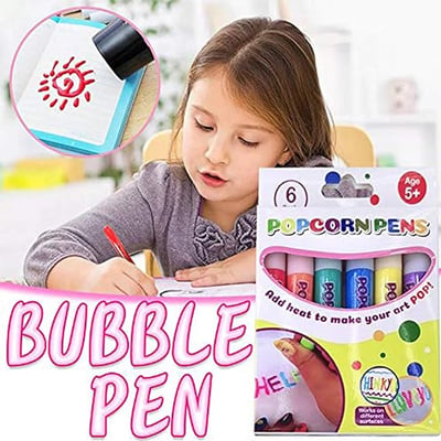 🎅Christmas Gift idea 49%OFF -🎁DIY Bubble Popcorn Drawing Pens🔥Buy 3 Pay 2&Free shipping