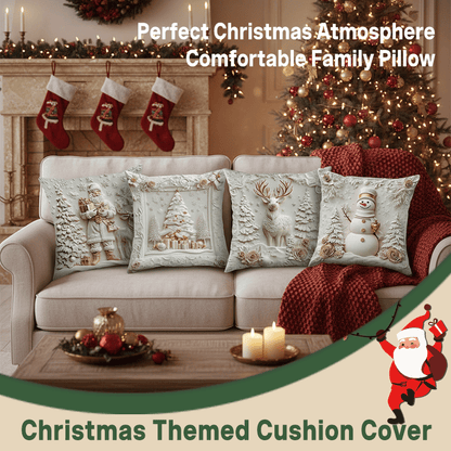 🎅Christmas Season Gift Idea￡10.99!!🎁Christmas Themed Cushion Cover🛋️