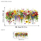 🔥Last Day Sale - ￡6.99!🎁50K+ SOLD! ✨💐Colorful Floral Bouquet Window Sticker🖼️0814