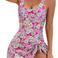 🏖️Summer Hot Sale - ONLY ￡12.99!!⚡50K+ SOLD!👙🌊Women's One Piece Tummy Control Tie Knot Swimsuit