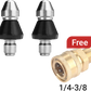 ⚡Last Day Buy 2 Get 1 Free⚡Sewer cleaning tools High-pressure nozzle