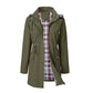 🔥Limited Hot Sale 50% OFF🎁🧥3-in-1 Plaid Waterproof Jacket for Women– Rain, Wind & Cold, All Covered