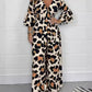 🔥🐆Last Day Promotion 49% OFF - 👗Leopard print V-neck jumpsuit