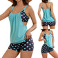 🔥Last Day Special Price £13.99!!💥-👙Women's Polka Dot Two Piece Swimsuit