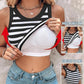 💖LAST DAY SPECIAL SALE 50% OFF🍃💖Women's Ribbed Stretchy Tank Top with Built-in Bra