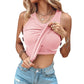 💖LAST DAY SPECIAL SALE 50% OFF🍃💖Women's Ribbed Stretchy Tank Top with Built-in Bra