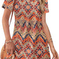 🔥2026 Summer Hot Sale 50% OFF💃Women's Casual V Neck Vacation Midi Dress With Pockets
