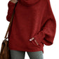 🔥Last Day Promotion 49% OFF -✨Women's Cowl Neck Pullover Sweaters with Pockets