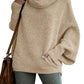 🔥Last Day Promotion 49% OFF -✨Women's Cowl Neck Pullover Sweaters with Pockets