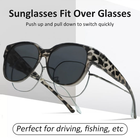 🔥Last Day-Buy 1 Get 1 Free!🎁-😎UV400 Protection Fit Over Glasses Sunglasses