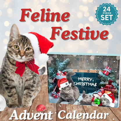 🎄Christmas Sale-Up to 50% OFF🐾 Cat Advent Calendar 2025 🎁 24 Toys for a Meowy Christmas! ✨