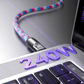 ⏰Last Day Special Price £9.99!!⚡C to C 240W Charging Cable with Wearable Bracelet Design