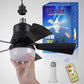 🔥Father's Day Pre sale 49%OFF-🎁2-IN-1 PORTABLE CEILING FAN & LIGHT with Remote Control