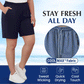 🎁Last Day Buy 1 Get 1 Free❄️Ice Silk Quick Drying Stretch Shorts