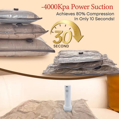 🔥LAST DAY SALE 70%OFF⚡50K+ SOLD!✨X7 Cordless Travel Vacuum Bag