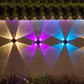 🔥Summer Promotion 49% OFF -✨☀️4 LED Solar Colorful Wall Lights Outdoor Light Waterproof