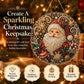 🎅Christmas Pre Sale ￡12.99!!🎄Christmas Pearl Diamond Art Hanging Ornament Kit | Resistant Non-Fading Pearl Beads DIY Handmade Holiday Hanging Decor 🎅💎