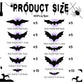 🎃Last Day Special Price £8.99!!🦇Halloween 3D Lighted Bats