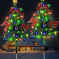 🎅LAST DAY - BUY 1 GET 1 FREE!!🎄Solar Waterproof Christmas Trees Lights Outdoor Decoration