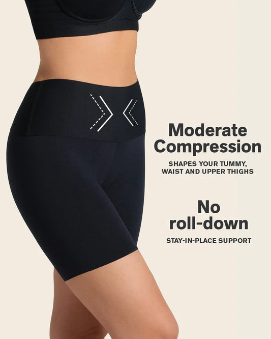 🔥Last Day Promotion 49% OFF💝Stay-in-Place Seamless Shorts for Women - High Waisted Shapewear Tummy Control - Free Shipping